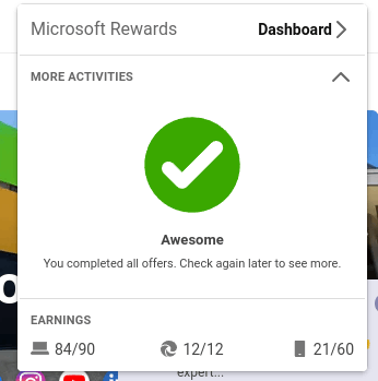 Rewards Daily set not working and pc and mobile search mismatch ...