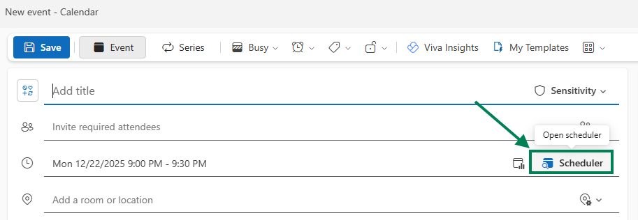 New Outlook and Web Outlook Missing Scheduling Assistant tab on New ...