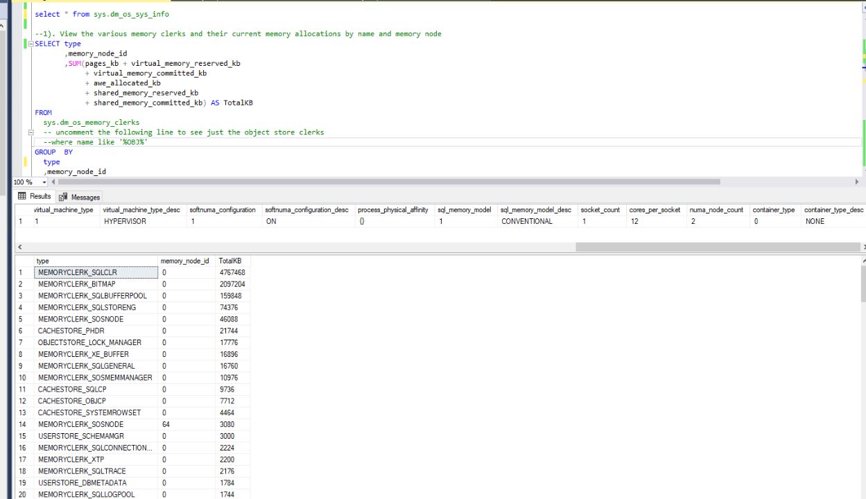 Memory numa node not evenly distributed - Microsoft Q&A
