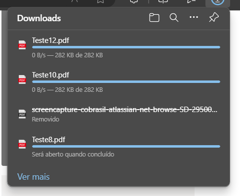 Download travado em Salvar em PDF de qualquer página - Microsoft Q&A