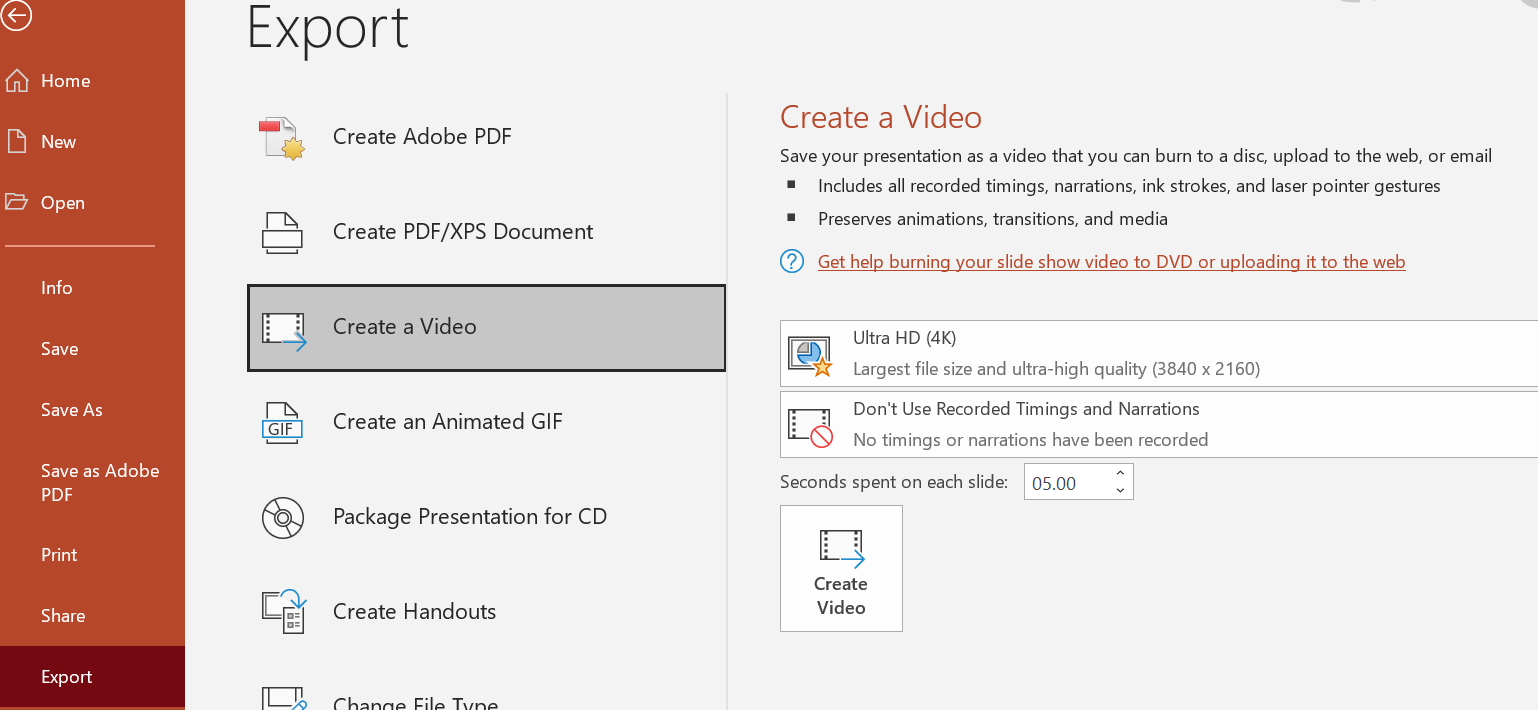 audio not playing on converted PPT to MP4 - Microsoft Q&A