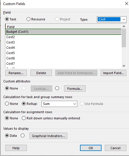 How to see sum values for grouped view in MS project? - Microsoft Q&A