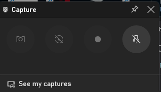 Not being able to capture 30 seconds or taking picture with capture ...