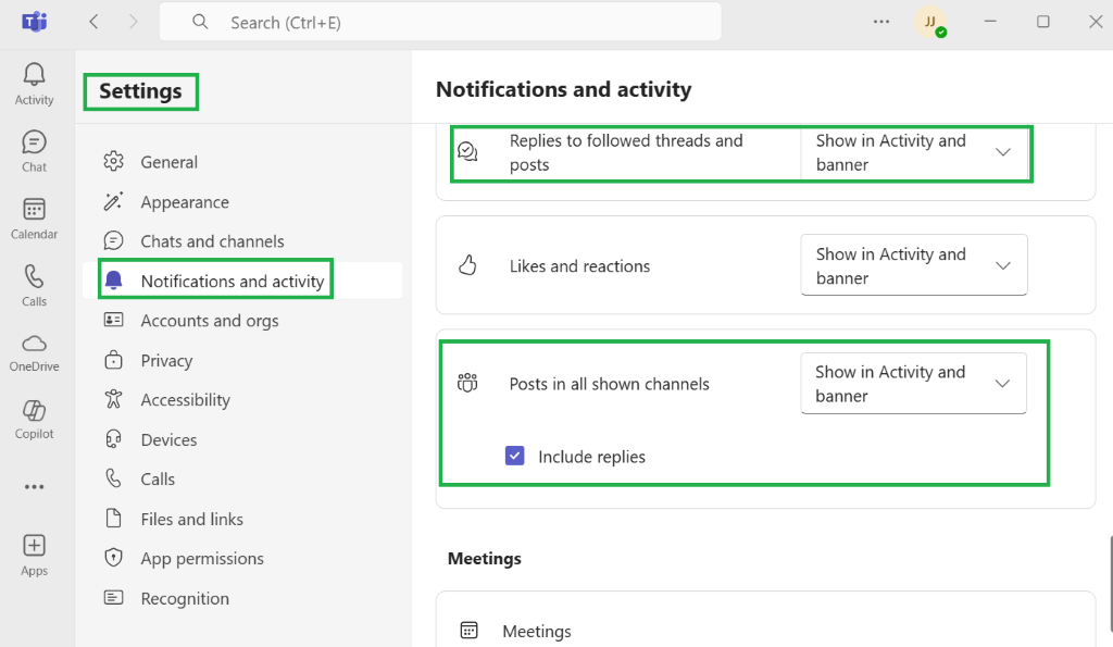 Replies and Activity Feeds Not Functioning in Channel Posts - Microsoft Q&A