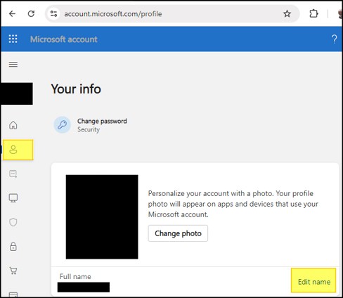 the spelling of my name on my outlook account changed - Microsoft Q&A