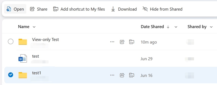 OneDrive Personal - Download folders shared by link - Microsoft Q&A