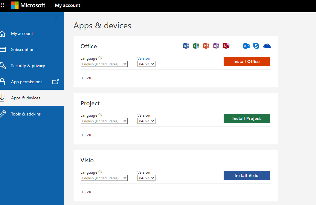 project desktop version help - Microsoft Q&A