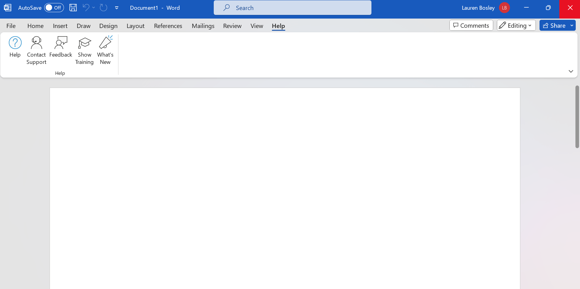Turn off new feature in word - Microsoft Q&A