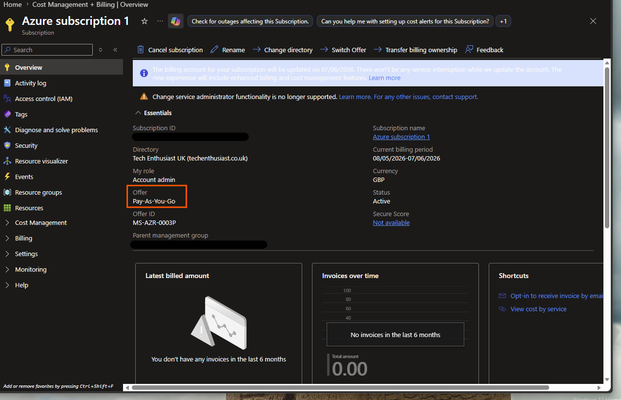 Artifact Signing is not available but I have a paid account, what ...