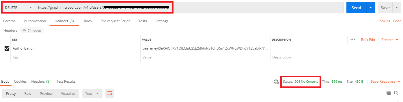 Unable to delete user from Azure AD B2C - Microsoft Q&A