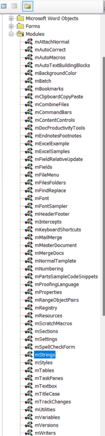 Question about best practices for VBA modules: 1 with many macros or ...