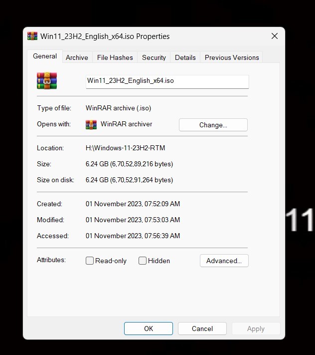 Windows 11 23H2 Multi edition iso is released by Microsoft