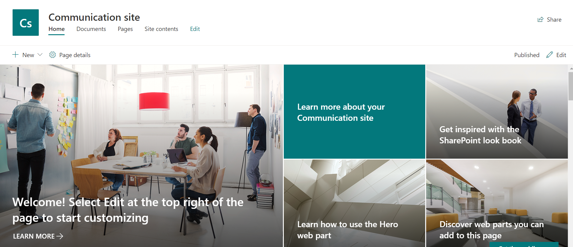 Sharepoint - page alignment - Microsoft Q&A