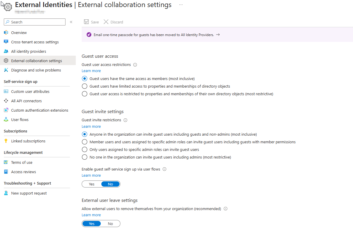Sharepoint site - external/guest users cannot share with other external ...