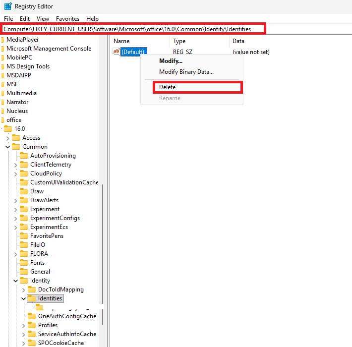 persistent cache credentials error - Microsoft Q&A