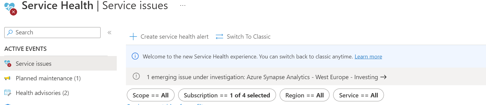 Azure Portal: Synapse Analytics Workspace blade does not load ...