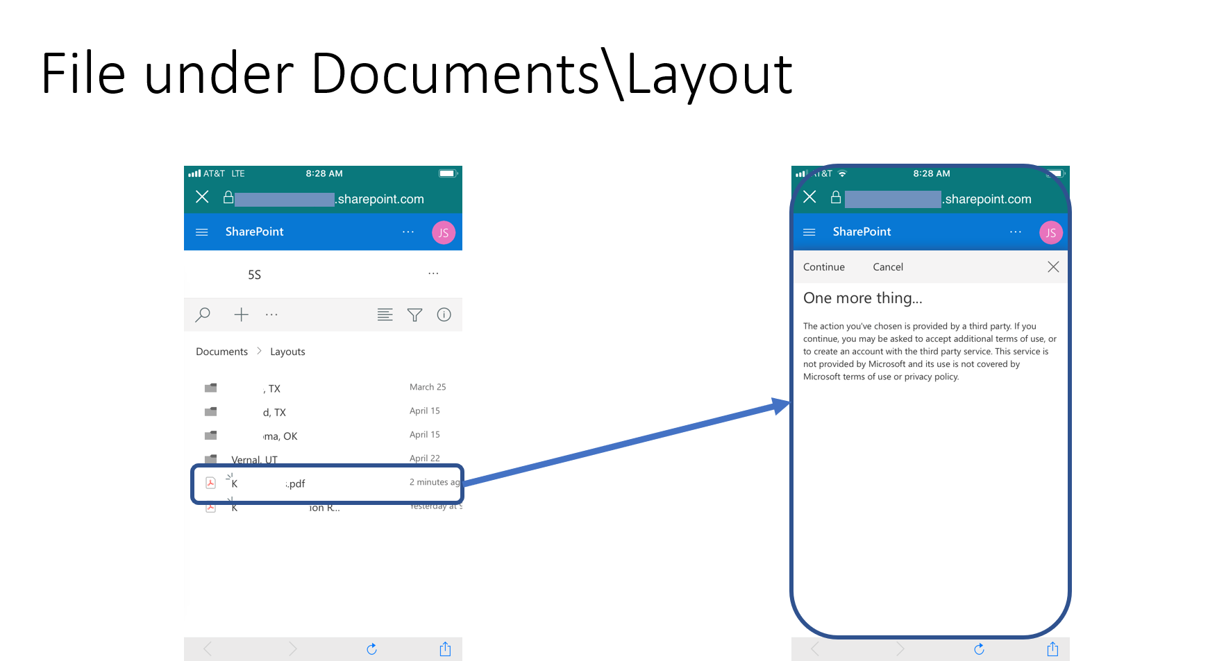 SharePoint application IOS and PDF files - Microsoft Q&A