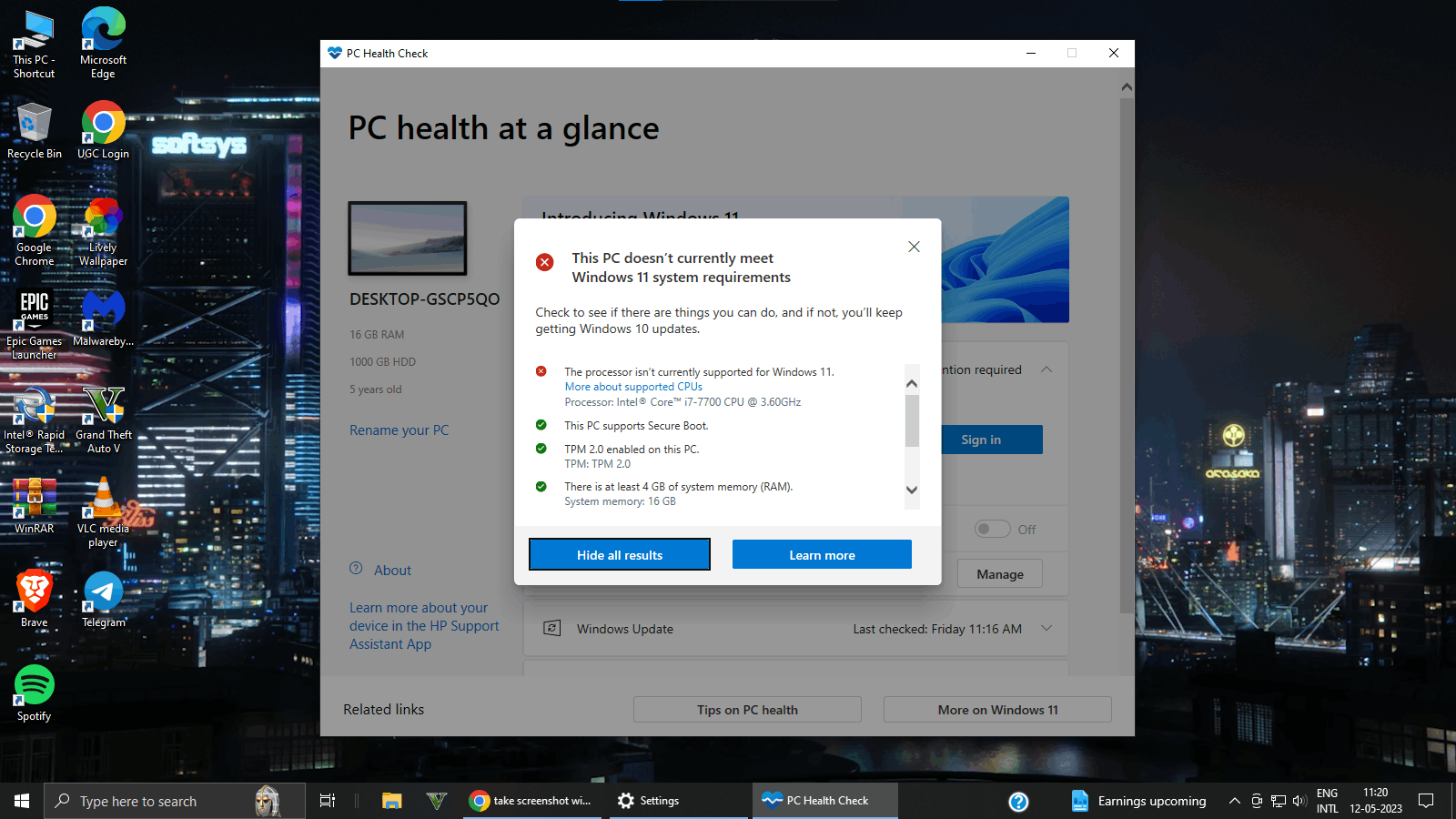Why can't I install Windows 11 on my computer? - Microsoft Q&A