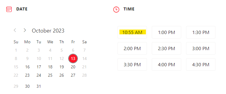 Bookings | Time Increments Not Working - Microsoft Q&A