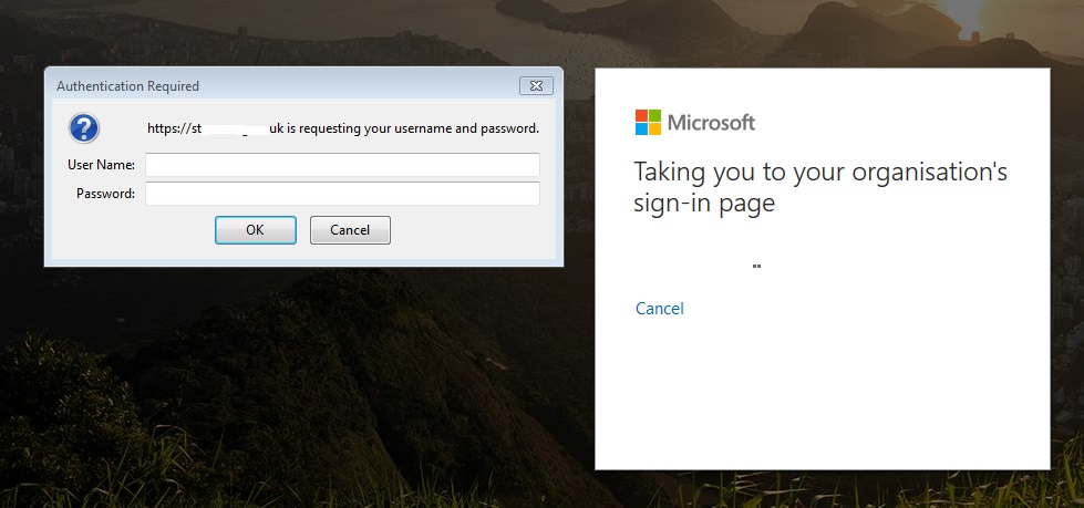 Keep me signed in prompt doesn't appear in 