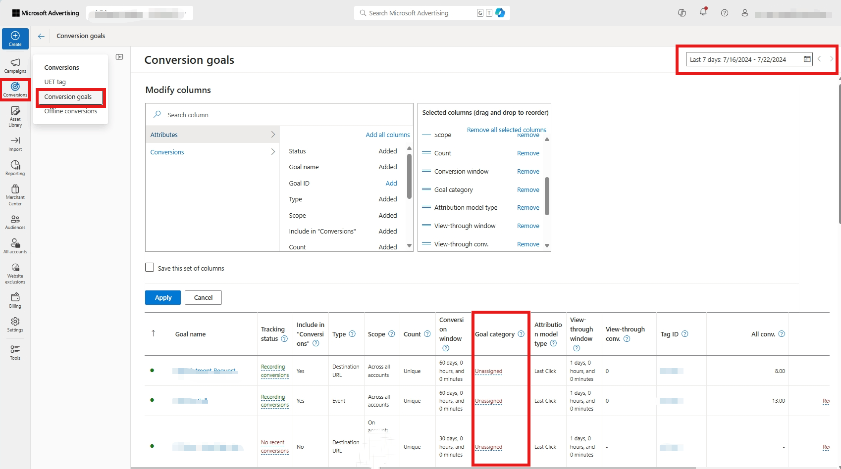 Create custom column for specific conversion action? - Microsoft Q&A