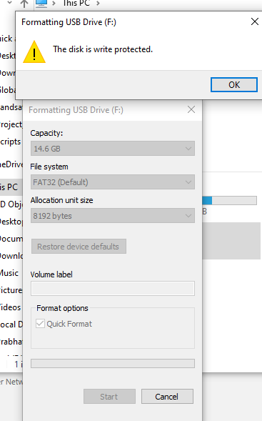 USB turned useless after used for Readyboost - Microsoft Q&A