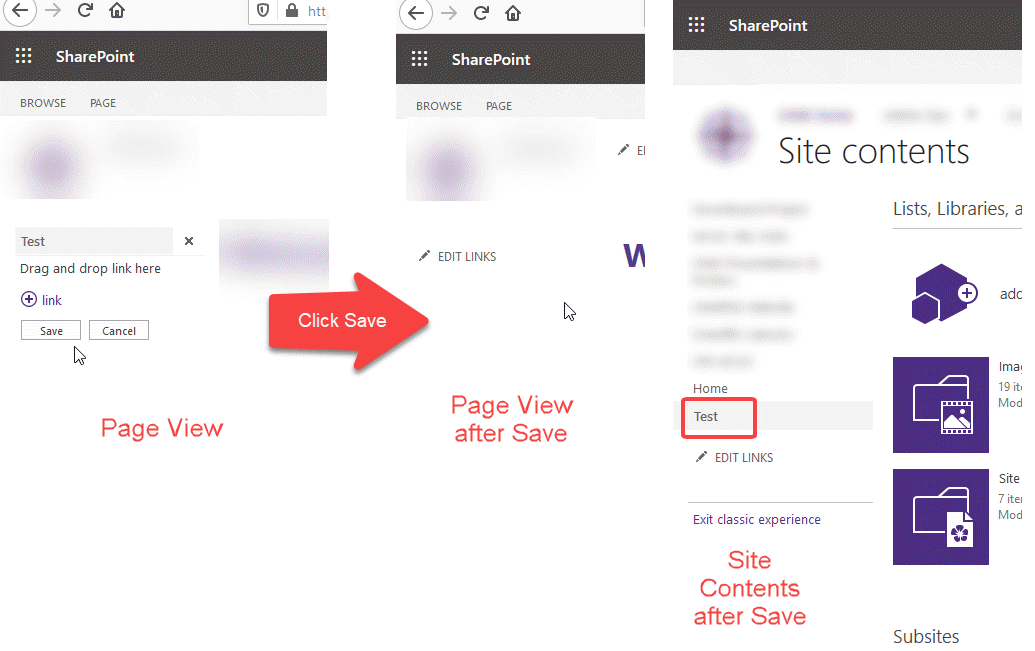 SharePoint Help - Global and Current navigation not updating on classic ...