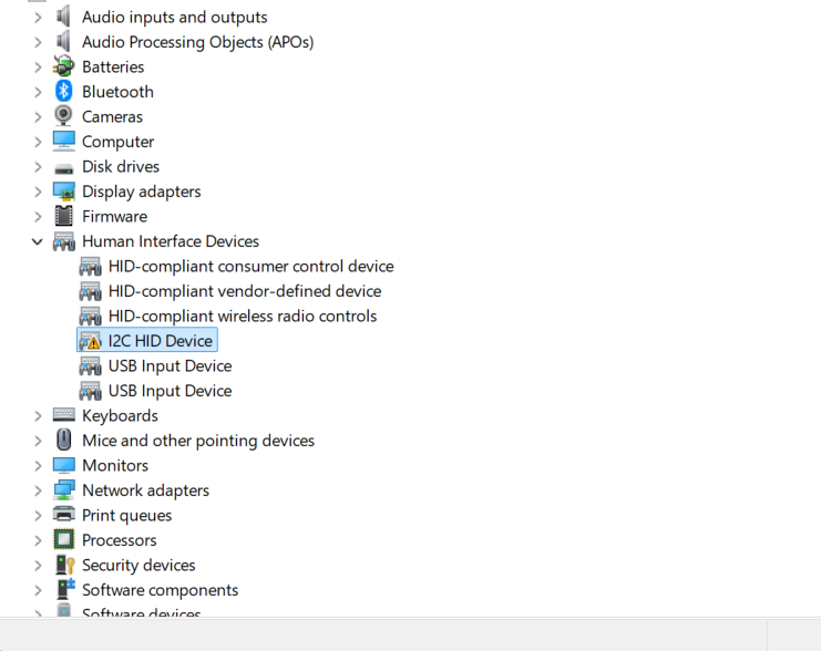 The Touchpad of my new Lenovo LOQ 15IRH8 is not working, i have tried ...
