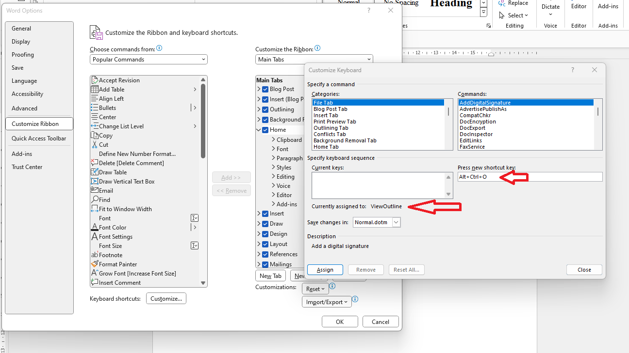 Stop office365 from overriding my W10 keyboard shortcuts - Microsoft Q&A