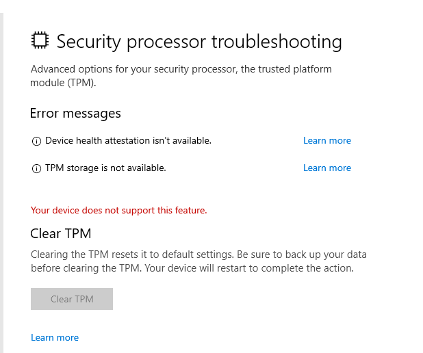 TPM - Microsoft Q&A
