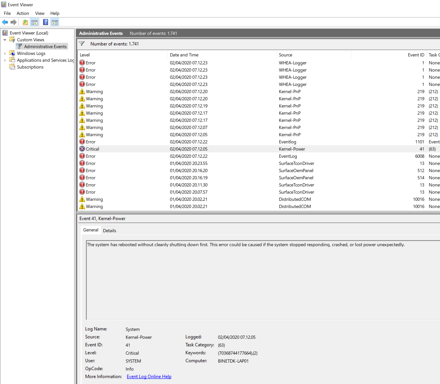 BSOD crash caused by Thread Stuck in Device Driver Error - Microsoft Q&A