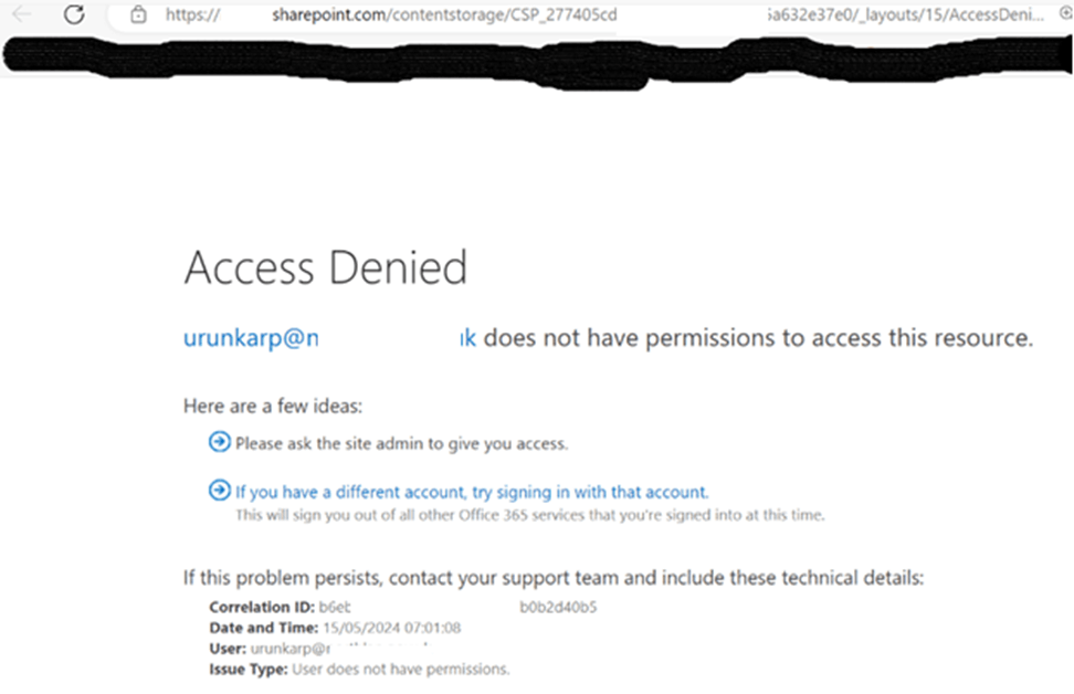 When trying to find the location of the loop page/workspace, it gives ...