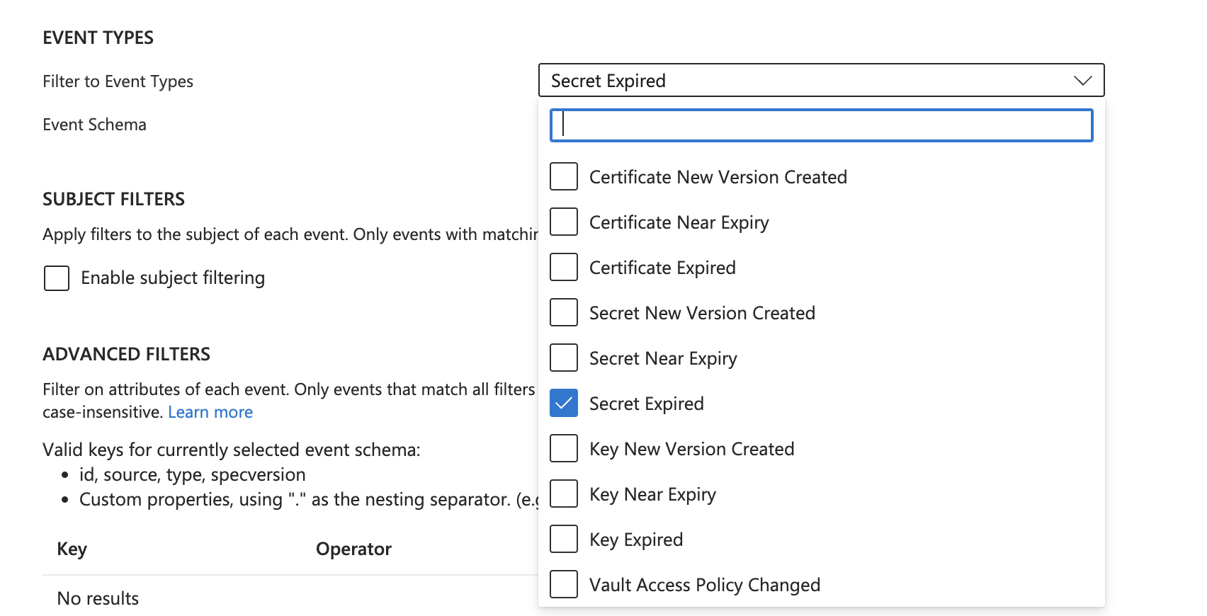 Event Grid (UNMATCHED EVENT) - Microsoft Q&A
