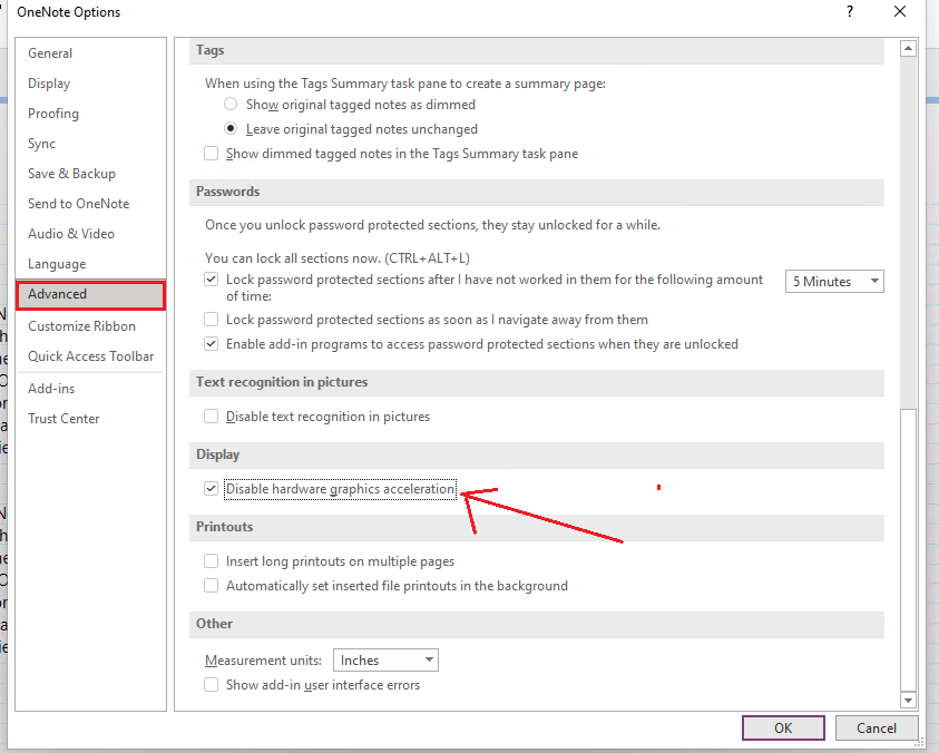 onenote-2016-desktop-glitching-and-show-blank-pages-microsoft-q-a