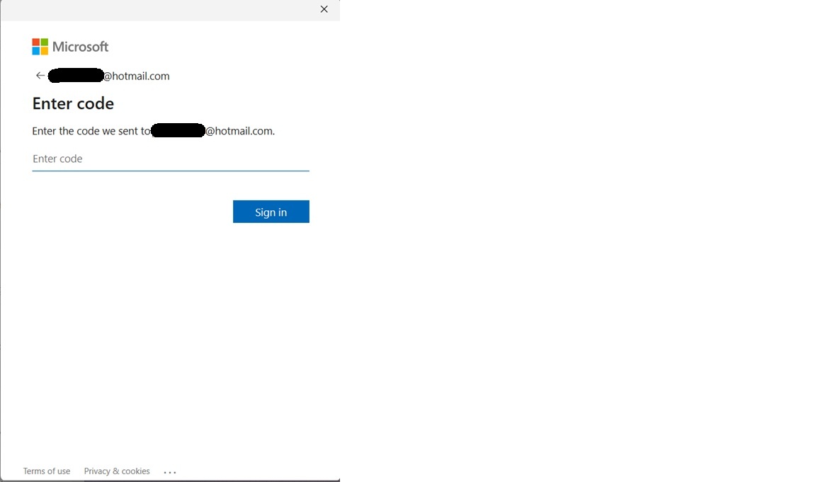 How to log in to my outlook app, one drive, windows defenders ...