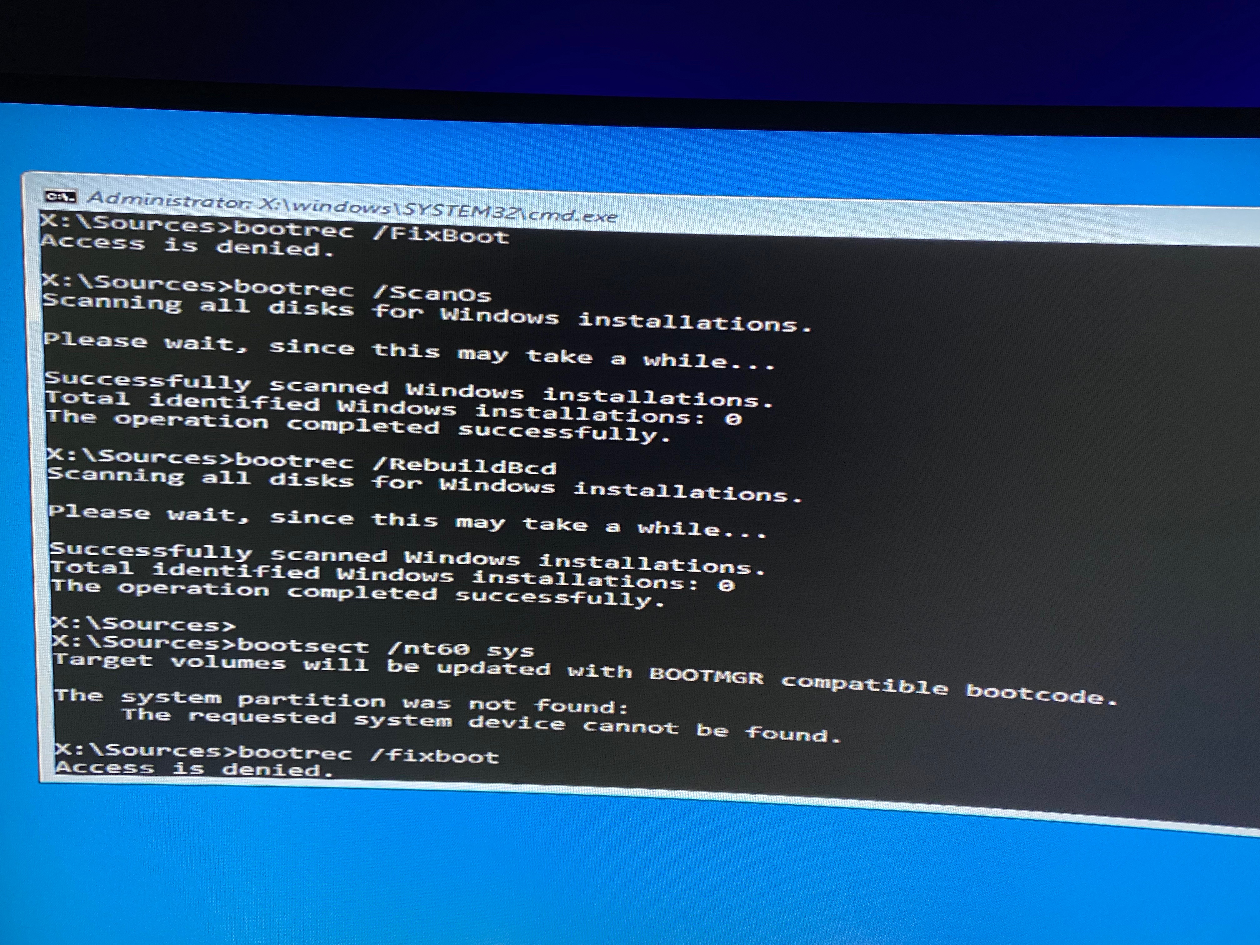 How to boot Windows 10 with "Inaccessible Boot Device" "Unmountable ...