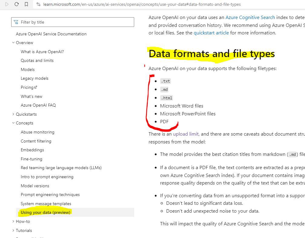 What is the most suitable file type and format for providing data to ...