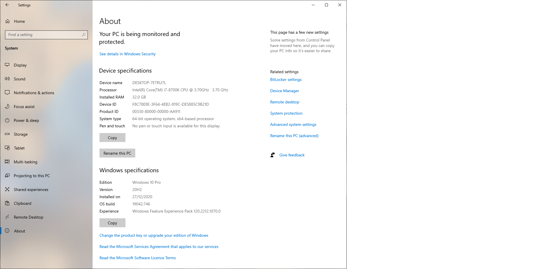 data collection button is grayed out on update settings - Microsoft Q&A