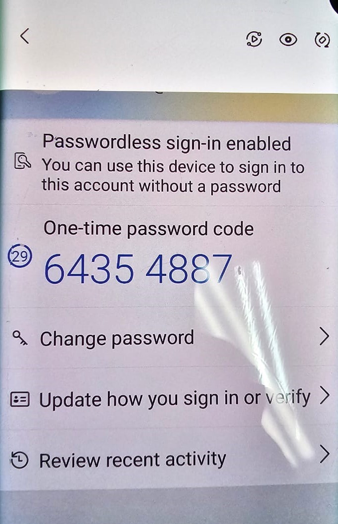 Microsoft Authenticator is not working, how to get approvals for