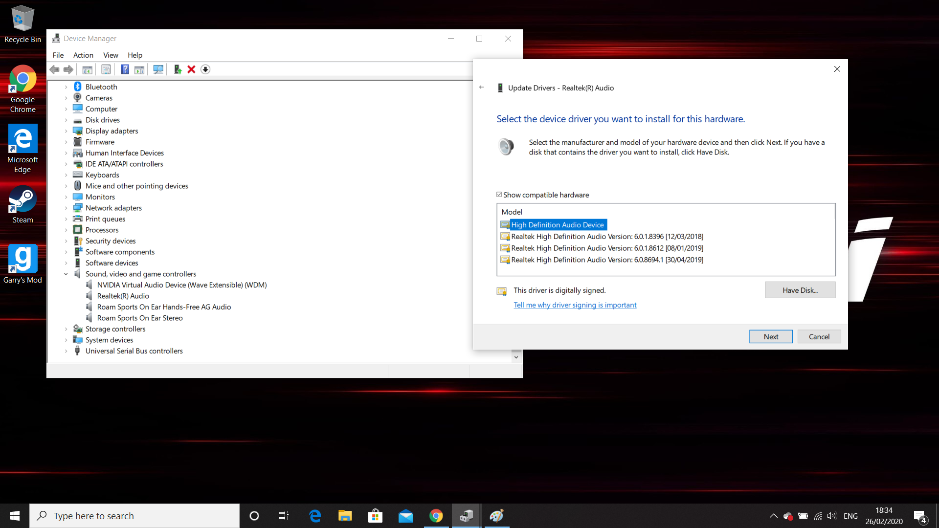 Changing sound issue - MSI Windows 10 - Microsoft Q&A