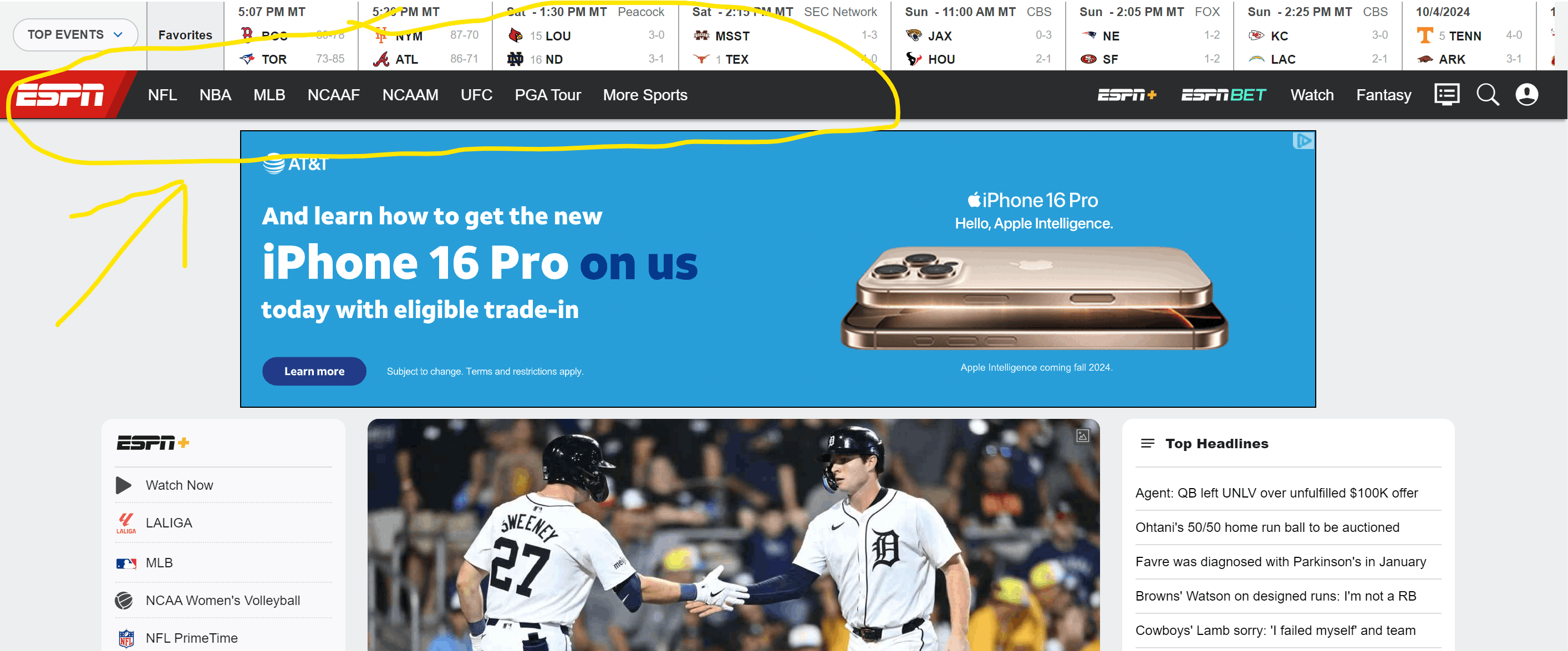 ESPN Display Issues on Surface Pro 10 for Business - Microsoft Q&A