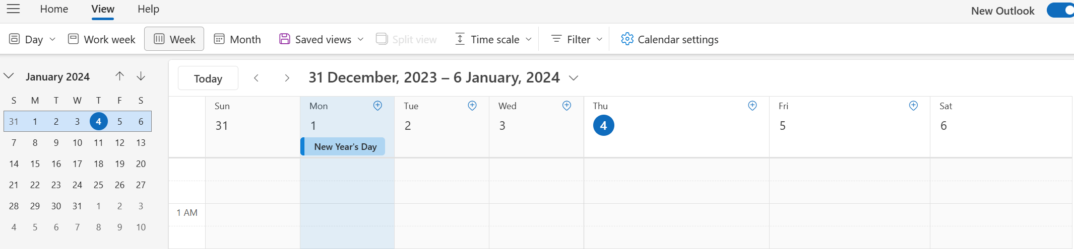 How to change view - list in new outlook? - Microsoft Q&A