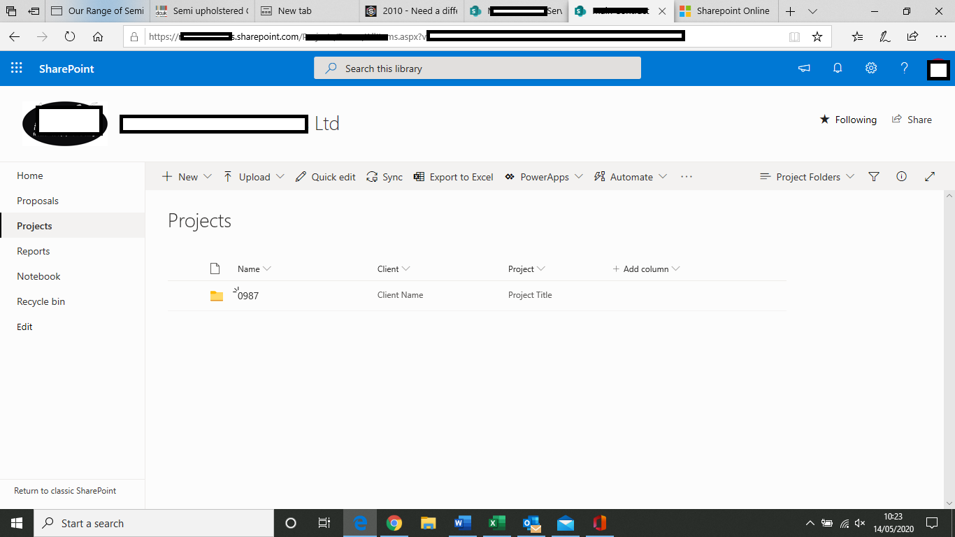 Sharepoint Online Library & Folder Views - Microsoft Q&A