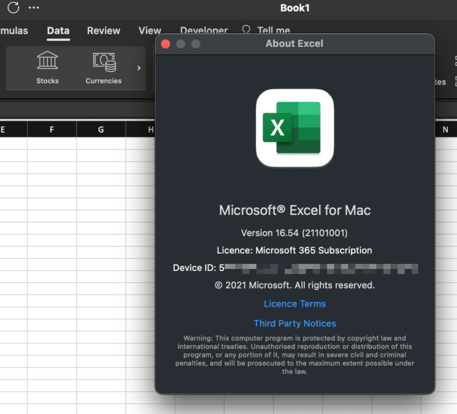 Excel for Mac Power Query - Microsoft Q&A