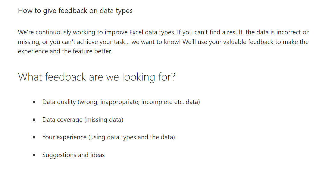 Excel stock data - wrong price - Microsoft Q&A