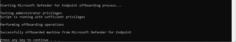 Failed to remove Windows Defender Advanced Threat Protection ETW ...