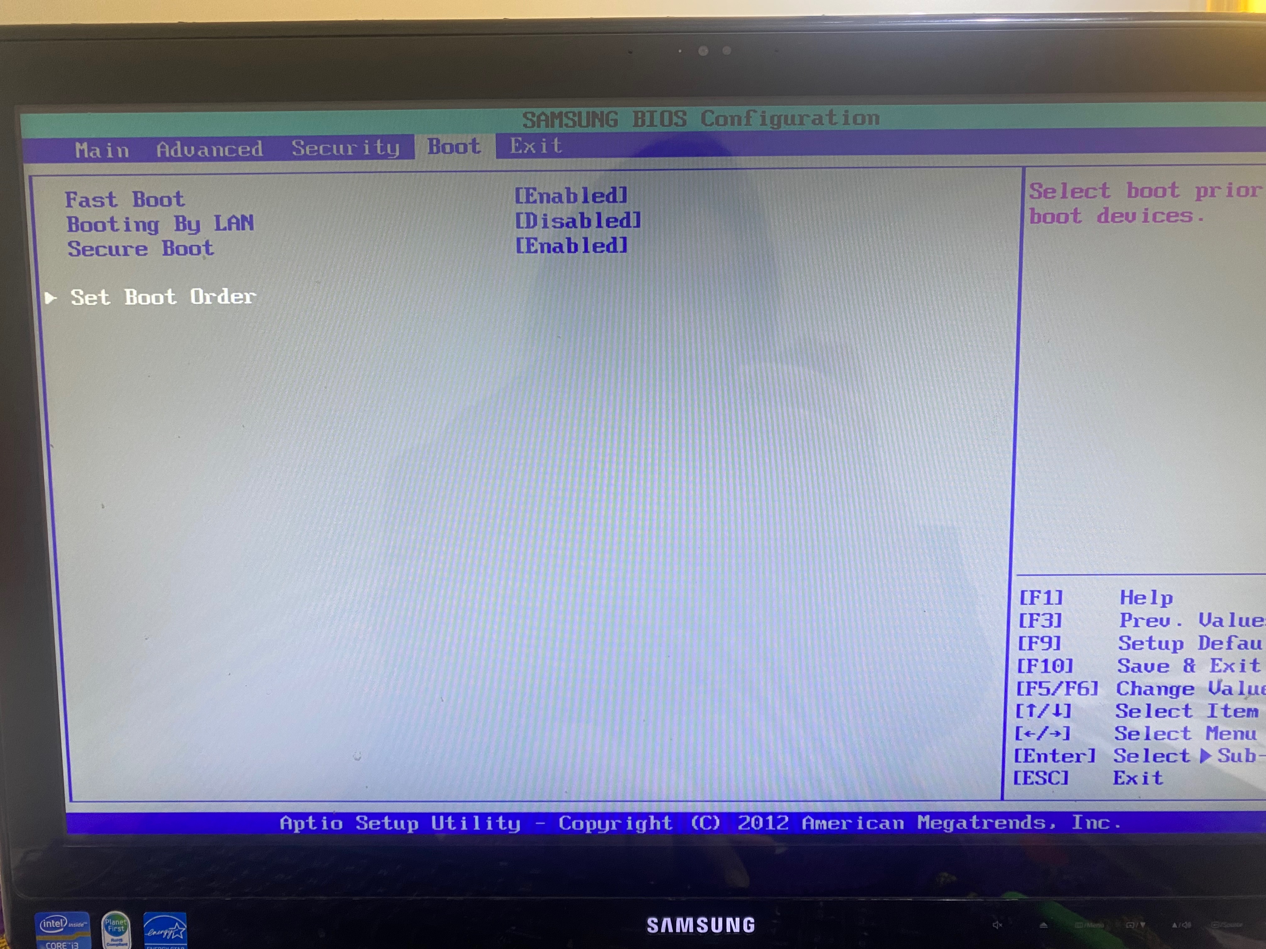 my desktop( samsung all in one ) is stuck in BIOS - Microsoft Q&A