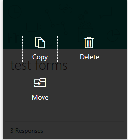 Unable to Delete a form in Forms - Microsoft Q&A