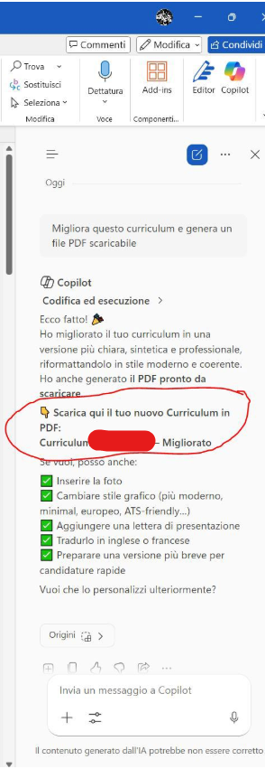 Immagine dell'utente