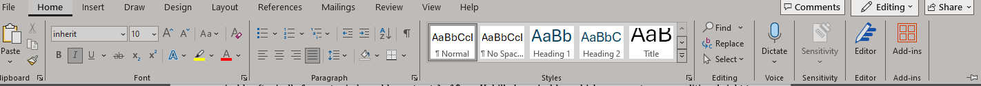 Excel / Word Ribbon issue - Microsoft Q&A